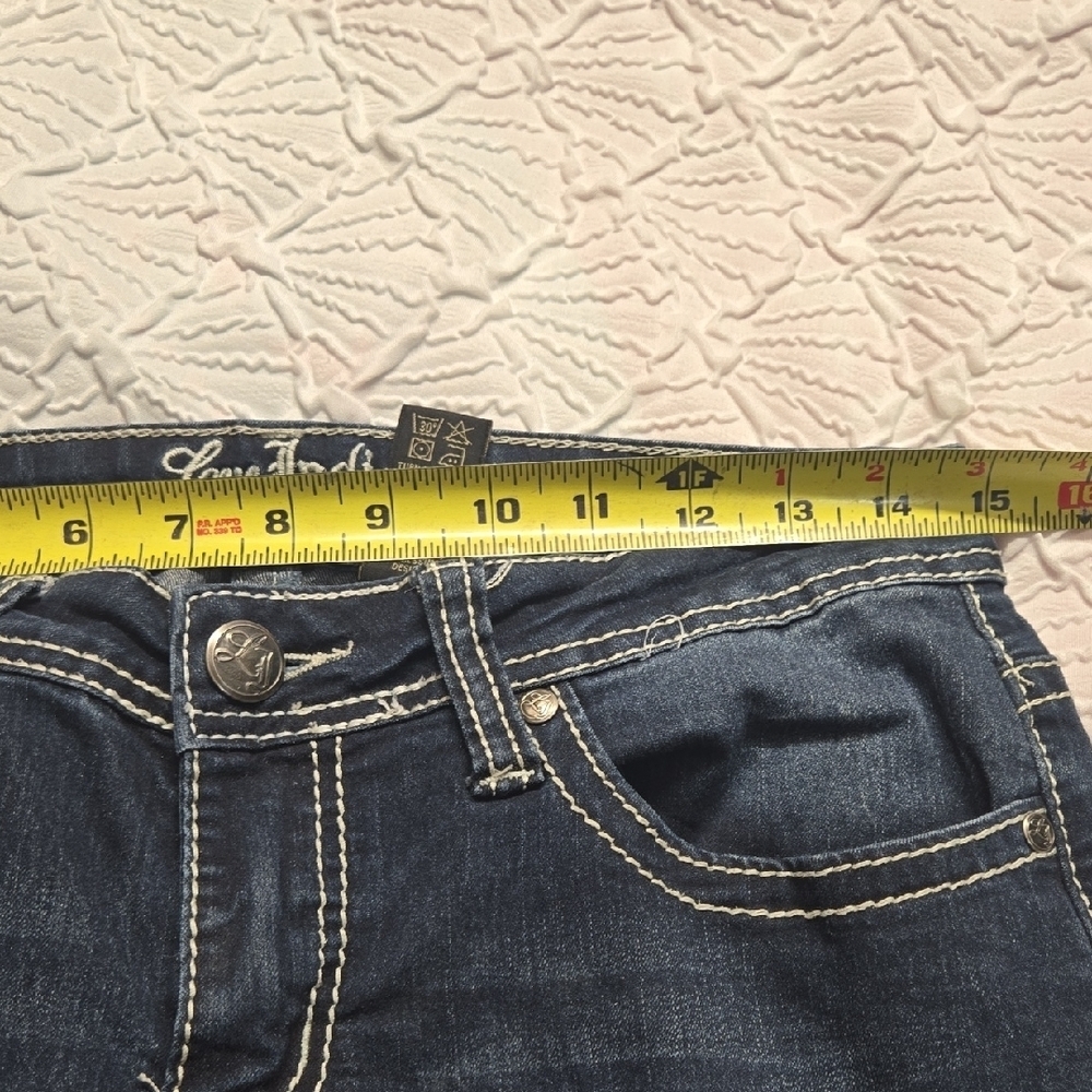 Love Indigo Midnight Blue Ankle Jeans - Picture 4 of 9